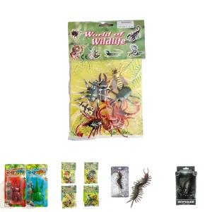 8p 곤충 세트/모형/장난감/장식/용품/놀이/피규어/모양/완구/학습/장남감/어린이/남아/아동/선물용/셋트