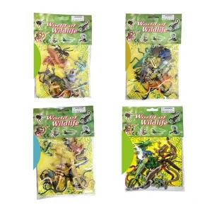 12p 파충류 세트 랜덤 발송/곤충/장난감/장식/용품/모형/놀이/피규어/모양/완구/학습/어린이/남아/아동