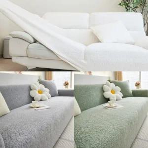 뽀글이 겨울 쇼파커버 2인용 3인용 4인용 소파덮개 인조가죽쇼파 리폼수리 소파패드 소파천갈이교체