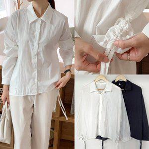 [아이우먼]위쉬몰 BN 먼데이카라터널긴팔남방(S792H409) 빅사이즈