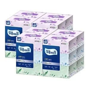 [잘풀리는집]미용티슈 200매 x 3입 x 8팩