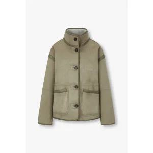 [STUDIO TOMBOY](강남점)[강남점단독]리버시블하이넥무스탕 (9174461982AR)