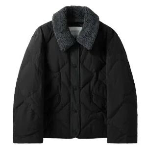 [브롬톤](강남점)[브롬톤런던][브롬톤][P244WDW605]여성 W BRITISH CAMPER 카라 구스 다운 블랙