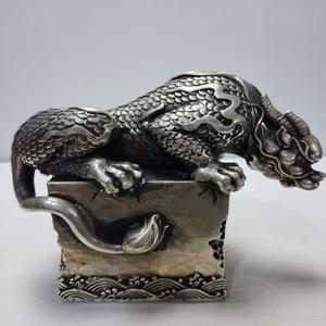 백동 비슈 옥쇄 높이15cm 무게1.9kg 단초마을 골동품/수집품/도자기