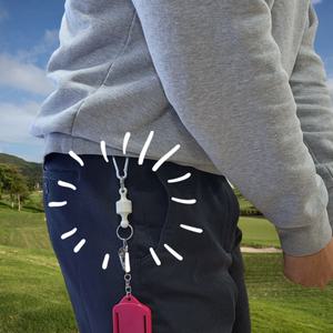 [기타]골프 자석 퍼터 키퍼 커버 홀더 퍼터 리쉬 고리 집게 장갑 걸이 필드 용품 악세사리 분실방지