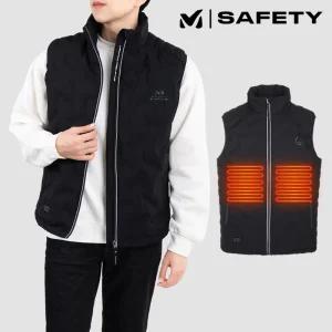 밀레 발열조끼 USB 열선조끼 패딩 온열 남자 여성 골프