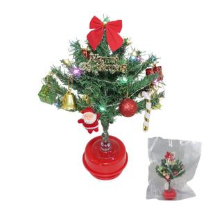 오르골 크리스마스 트리 장식 만들기 LED 오너먼트 식당 이벤트 유치원