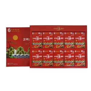 눈꽃 동충화초 고려 홍삼 절편 국내산 100% 건강간식 개별포장