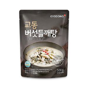 고군명가 교동 버섯들깨탕 500g x 6개