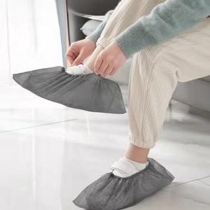 일회용 신발 보호 커버 화이트 100개입 일회용 발토시 이사 덮개 부직포덧신 슈즈 신발 보호 식당 커버