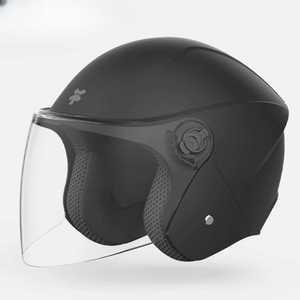 겨울 오토바이 헬멧 남성과 여성 스쿠터 헬멧 하이바반모