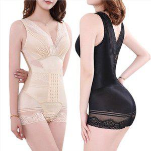 [니뽐니씨]코르셋올인원 보정속옷 보정속옷올인원 압박 바디수트 코르셋 바디쉐이퍼 똥배 뱃살 다이어트