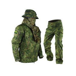 러시아군복 밀리터리 작업복 빅사이즈 세트 전술 유니폼 전투복 야외