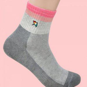 아놀드파마 여자 캐주얼 중목 여성 양말 5P 단체 삭스 캐주얼 어
