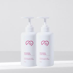 쏘미미 물미역 헤어팩 시어버터 단백질 머스크향 500ml 2개