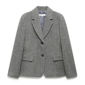 [롯데백화점]나이스클랍 헤링본 싱글 자켓 (N244MWJA22)