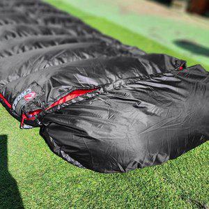 [크로스]CROSS 뉴 자이언트2 후드 마이크로페더 오리털 침낭