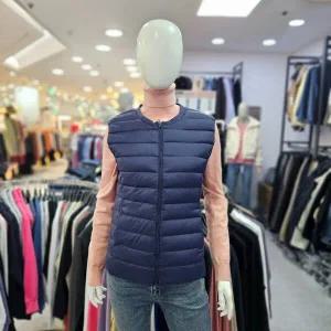 여성 구스다운 경량 패딩 조끼 NEY613