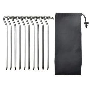 [하프클럽/셀러허브_여성트랜드패션]캠핑조이 단조팩 10p(실버) 텐트팩