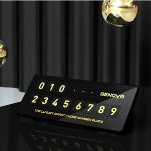 [IXHIOIX5_4A]주차번호판 카드형 자동차핸드폰번호