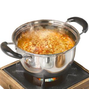 양수 편수 스텐냄비 가열 빠른요리 라면냄비 1인용 16cm 18cm 20cm 22cm 24cm 사이즈 스테인레스 냄비