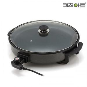 키친아트 가정용 피자팬 삼겹살 전기불판 전기후라이팬 45cm