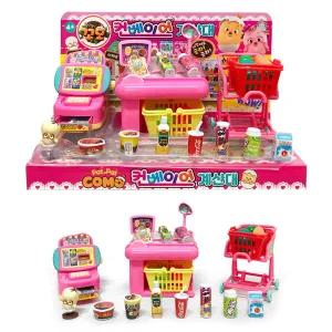 상사-토닥토닥꼬모 컨베이어 계산대 (피규어랜덤)