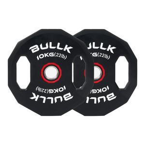 불크 12각 TPU 우레탄 중량 원판 10kg 2개입 바벨 역기 헬스 운동 홈트