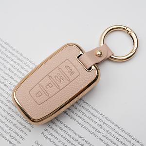 현대 호환용 스마트키 4버튼 쏘나타 아반떼MD HD 투싼 그랜저 제네시스 i30 TPU 가죽 케이스