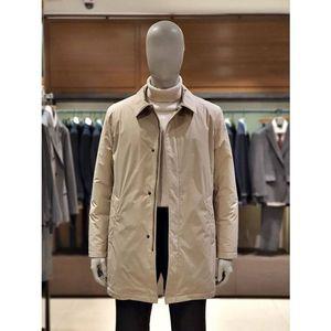 [갤러리아] 킨록앤더슨 패딩 간절기 트렌치코트 베이지 (TIR93)