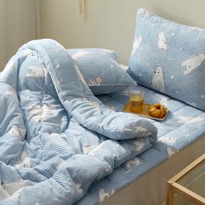 폴라베어 어린이이불 키즈침구 아동 남아 여아 극세사 아동겨울차렵 슈퍼싱글 SS