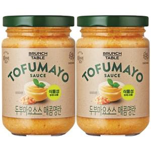 두부마요 매콤명란 소스 190gx2개