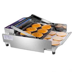 햄버거 굽는 기계 상업용 빵 토스트 팬 가열 소형 대형