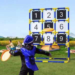 플라잉 디스크골프 골대 운동회 원반 치핑 점수판