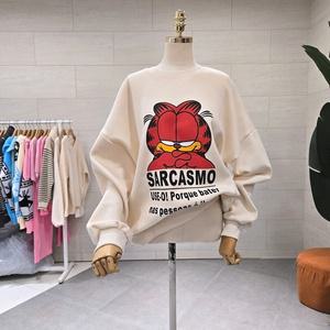 [대구백화점] [에잇컨셉]기모 가필드 라운드 맨투맨(C23L7FTS082)