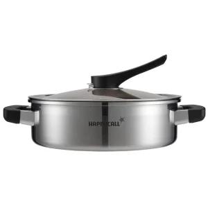 해피콜 통3중 인덕션 전골냄비 24cm