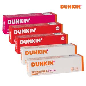 G[던킨] 에스프레소 5g, 40개 + 첼시바이브 5g, 40개 + 브루클린가든 5g, 20개