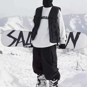 스노우보드 조끼 후드 상의 남녀공용 아웃도어 방수