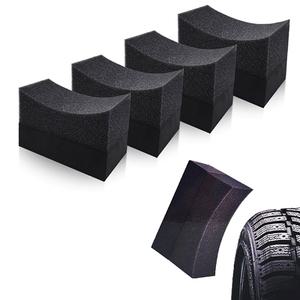 파보니814 타이어 세척 광택 스펀지 4개 스폰지