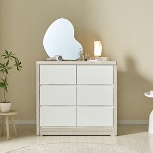 [히트가구] HZY606 킹 서랍장3단6칸 1000 3colors (착불)