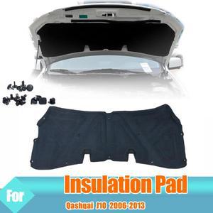 프론트 엔진 후드 단열 패드, 방음 코튼 매트 커버, 내화성 폼, 닛산 캐시카이 J10 2006-2013 용