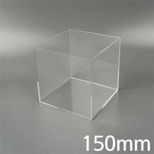 [셀러허브][라일리] Rly 투명 아크릴 오픈박스 150mm 다용도 소품 정리 수납 (S9608572)