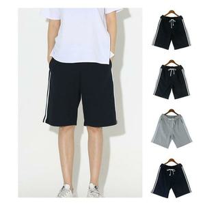 [오노마] ONM 남여공용 옆두줄 5부 팬츠 여름 반바지 트레이닝 바지