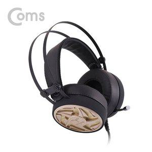 LED 헤드셋 Black 스테레오 3.5 게임 음악감상 ID199 (WFFQXQV)