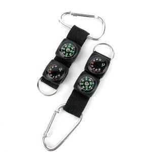 [BZJL71NJ_4C]재난대피 카라비너 온도계 나침반