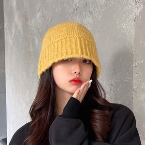 뜨랑 니트 버킷햇 비니 벙거지모자 니트모자 챙모자 겨울모자 가을모자 방한모 비니모자 털모자
