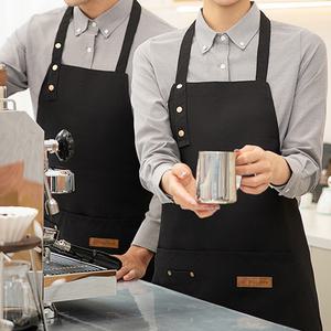 카페 바리스타 주방 업소용 다용도 방수 앞치마 2개