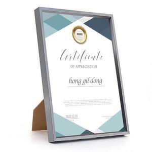 [BZJKRT7E_4B]자격증 상장케이스 입체액자 유리액자