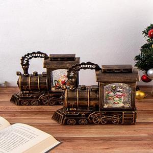 [HYIJQMGP_4B]8810 기차 LED 워터볼 오르골 2종 옵션 1