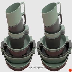 조아캠프 식기 밴프 브린디스 2인 2세트 BPA 캠핑